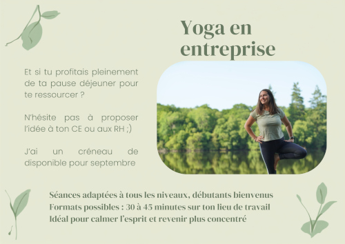 Les avantages d'int&eacute;grer ces ateliers bien-&ecirc;tre au travail :